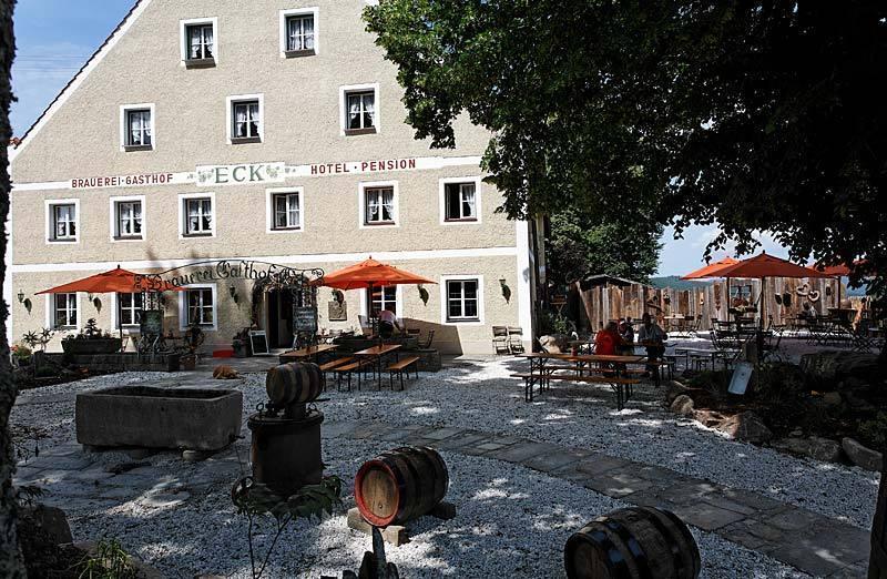 Brauerei-Gasthof Eck Hotel Bobrach Bagian luar foto