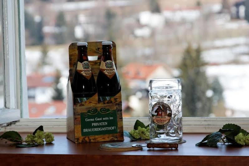 Brauerei-Gasthof Eck Hotel Bobrach Bagian luar foto