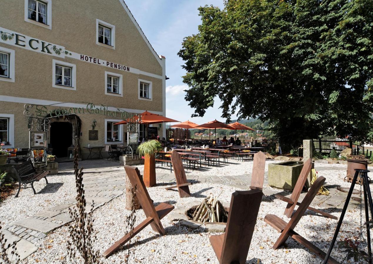 Brauerei-Gasthof Eck Hotel Bobrach Bagian luar foto